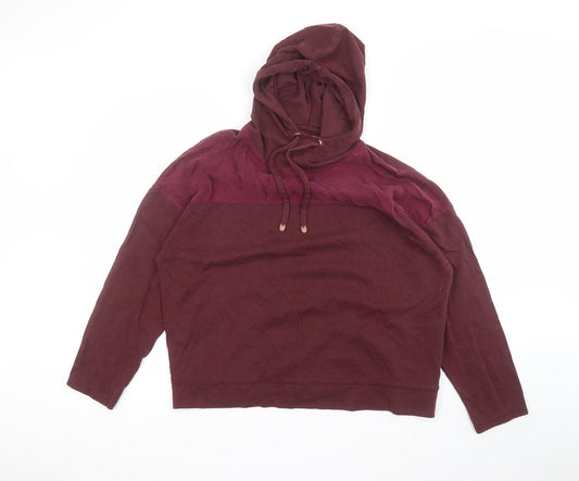NEXT Womens Red   Pullover Hoodie Size L