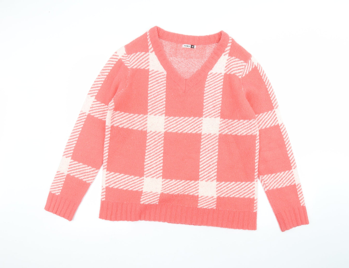 PEP&co Womens Orange   Pullover Jumper Size M