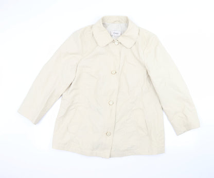 Classics Womens Beige   Jacket  Size 14