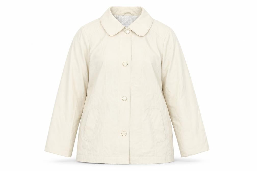Classic Womens Beige   Jacket  Size 14