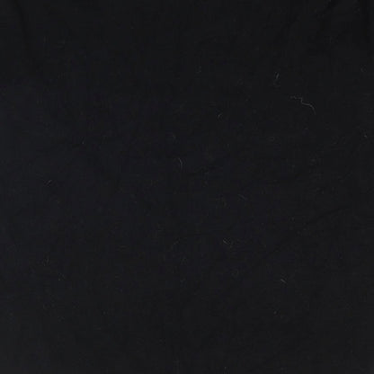 Preloved Preworn Womens Black   Basic T-Shirt Size L - Label