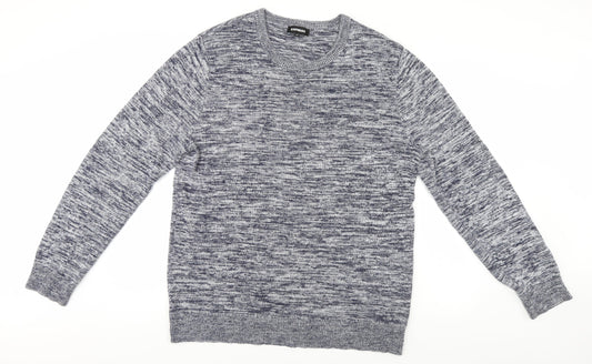 Express Mens Blue   Pullover Jumper Size XL