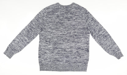 Express Mens Blue   Pullover Jumper Size XL