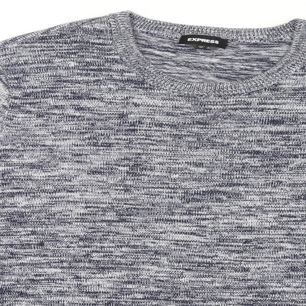 Express Mens Blue   Pullover Jumper Size XL