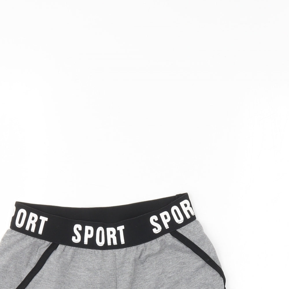 SheIn Womens Grey   Sweat Shorts Size XS