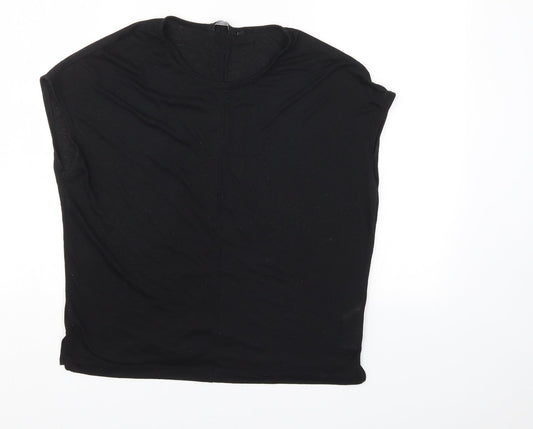 New Look Womens Black   Basic Blouse Size 8