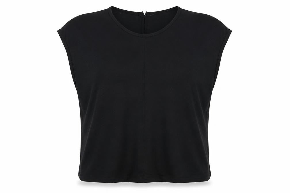 New Look Womens Black   Basic Blouse Size 8