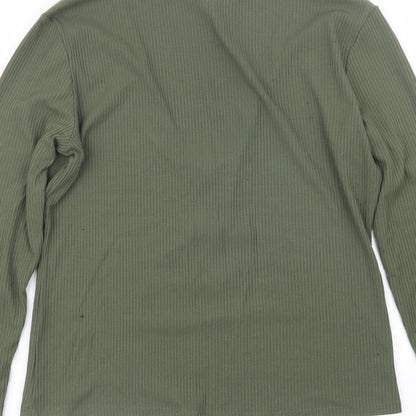 Divided by H&M Womens Green   Basic T-Shirt Size M