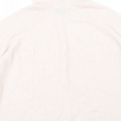 Topshop Womens Pink  Knit Pullover Jumper Size 10