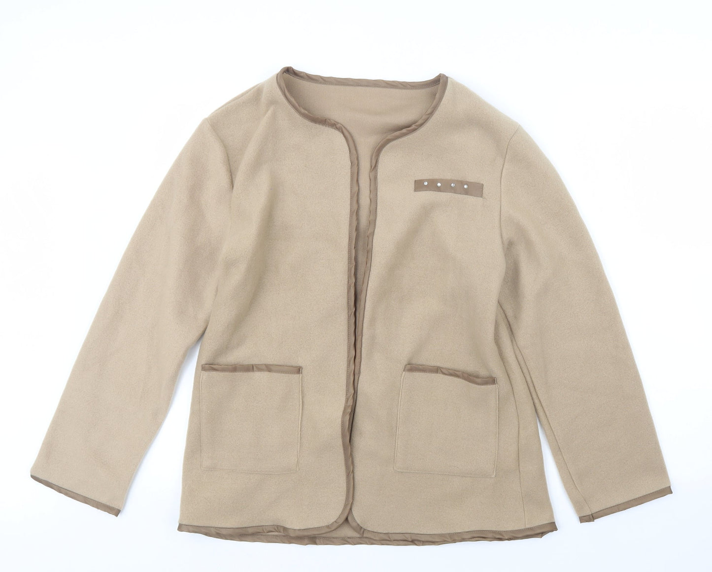 Preworn Womens Beige   Jacket  Size S