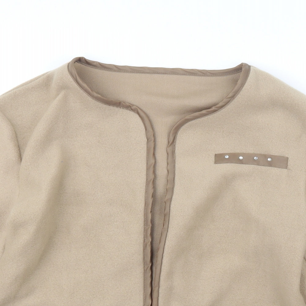Preworn Womens Beige   Jacket  Size S