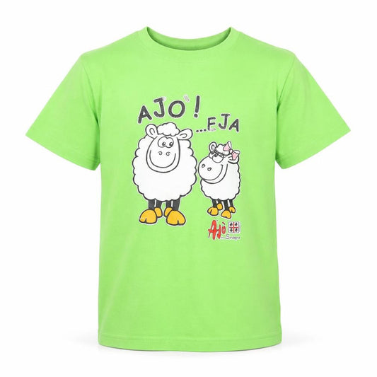Blue garda Boys Green   Basic T-Shirt Size 5-6 Years
