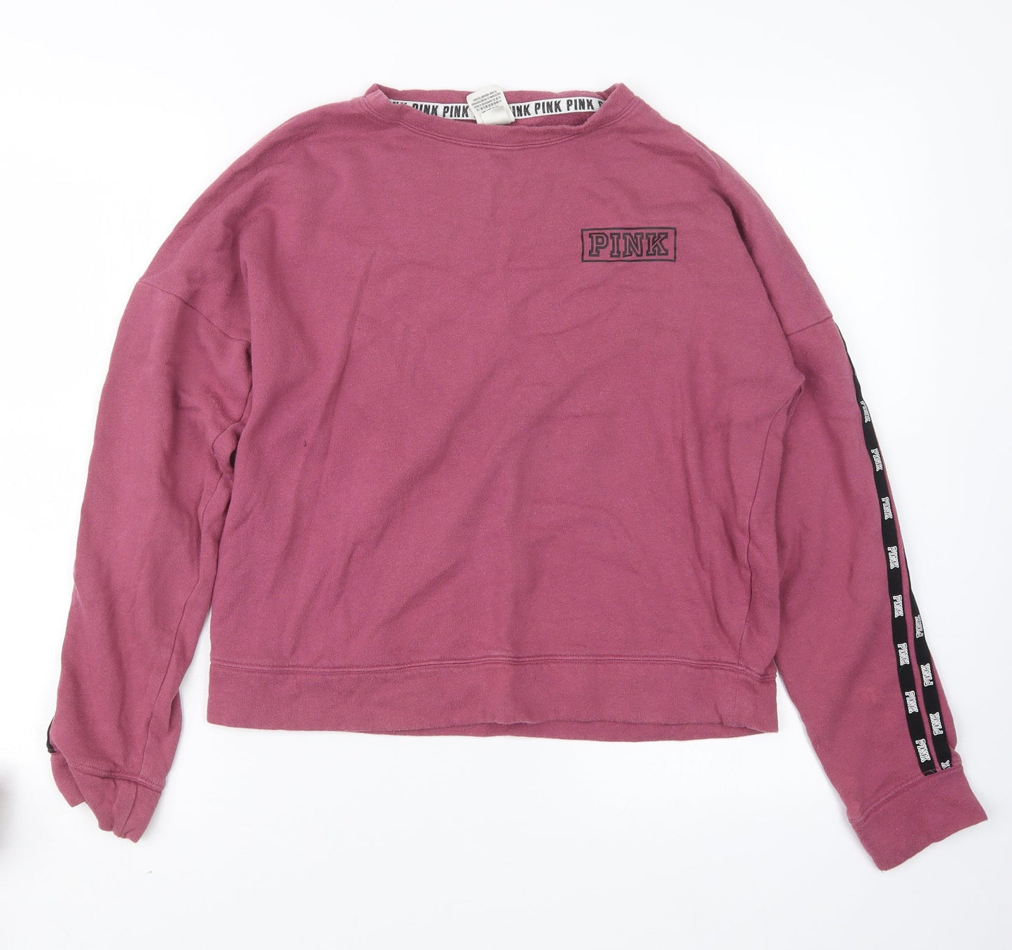 PINK Womens Pink   Pullover Jumper Size XS