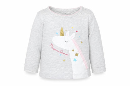 Primark Girls Grey   Basic T-Shirt Size 6-9 Months