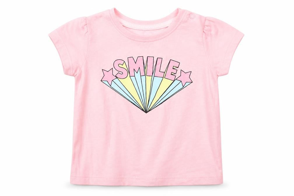 Primark Girls Pink   Basic T-Shirt Size 6-9 Months