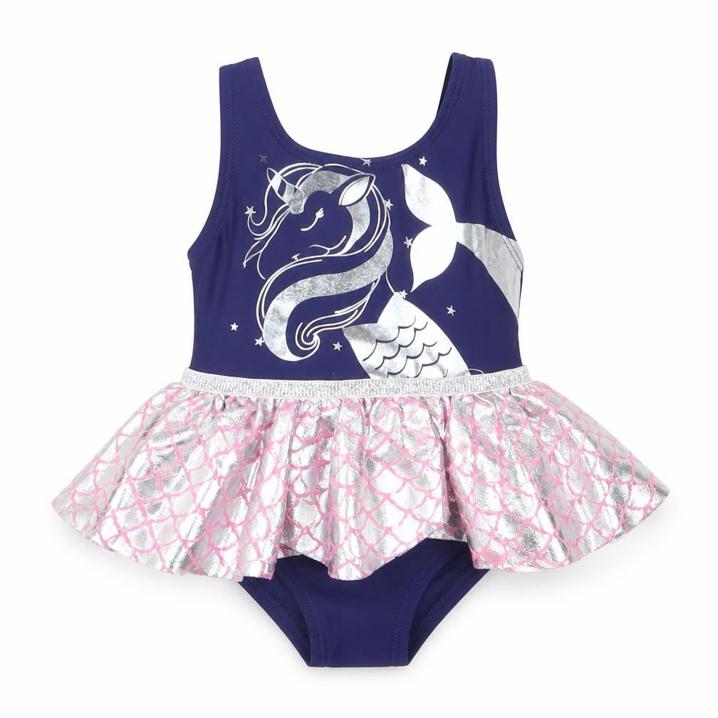 Very Girls Blue   T-Shirt Dress  Size 3-6 Months
