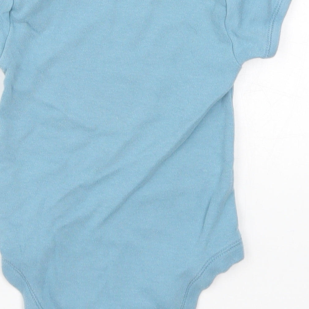 Matalan Baby Blue   Babygrow One-Piece Size 6-9 Months  - Tiny But Roarsome