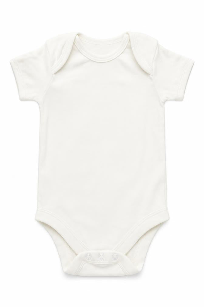 TU Baby White   Babygrow One-Piece Size 6-9 Months
