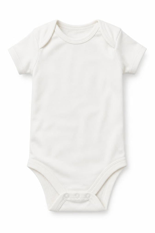 Tu Baby White   Babygrow One-Piece Size 6-9 Months