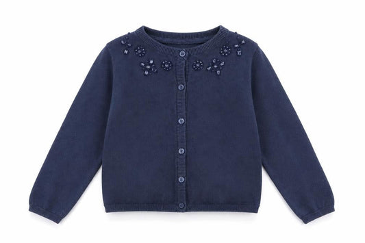 Marks & Spencer Boys Blue   Cardigan Jumper Size 5-6 Years