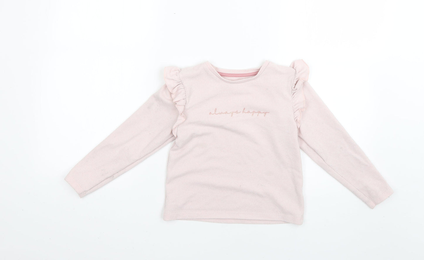Matalan Girls Pink   Pullover Jumper Size 6 Years