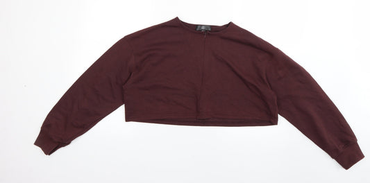 Missguided Womens Brown   Pullover Jumper Size 8