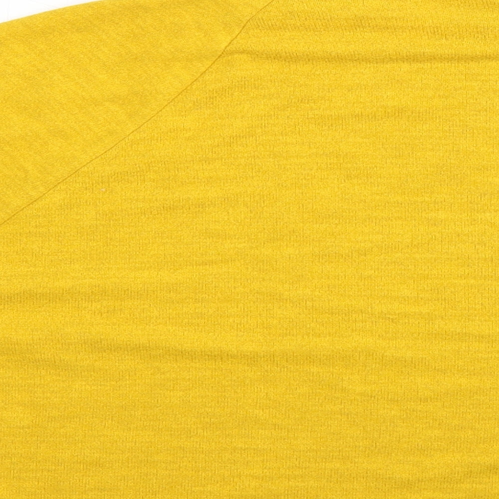 H&M Womens Yellow   Pullover Jumper Size L