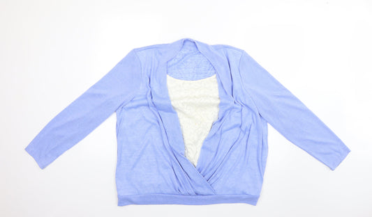 Preworn Womens Purple   Pullover Jumper Size 20