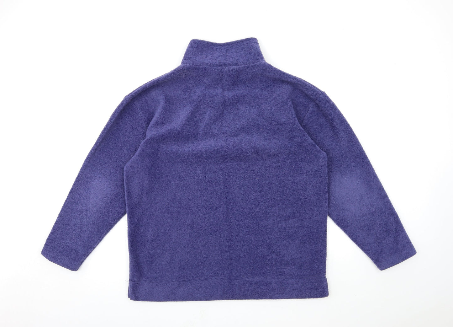Modern classics Womens Purple  Fleece Jacket  Size 14