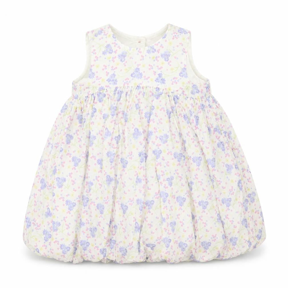 Mothercare Baby White Floral  Fit & Flare  Size 12-18 Months