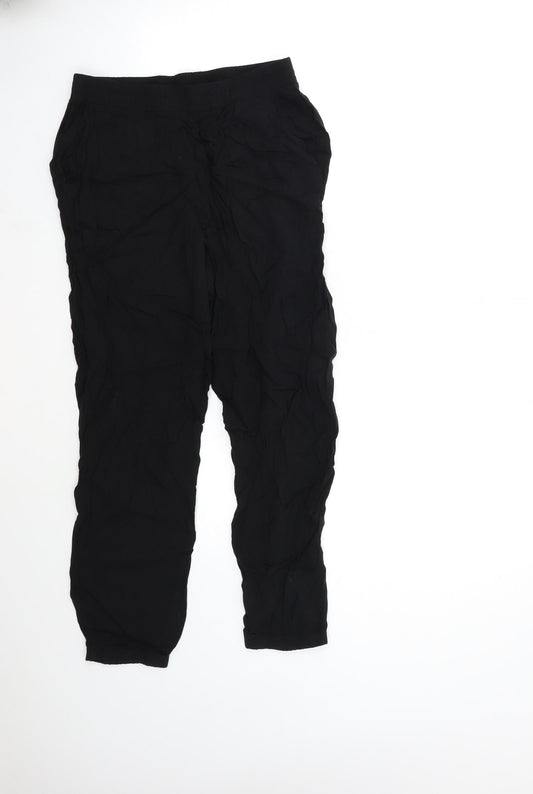 Atmosphere Womens Black   Trousers  Size 10 L25 in