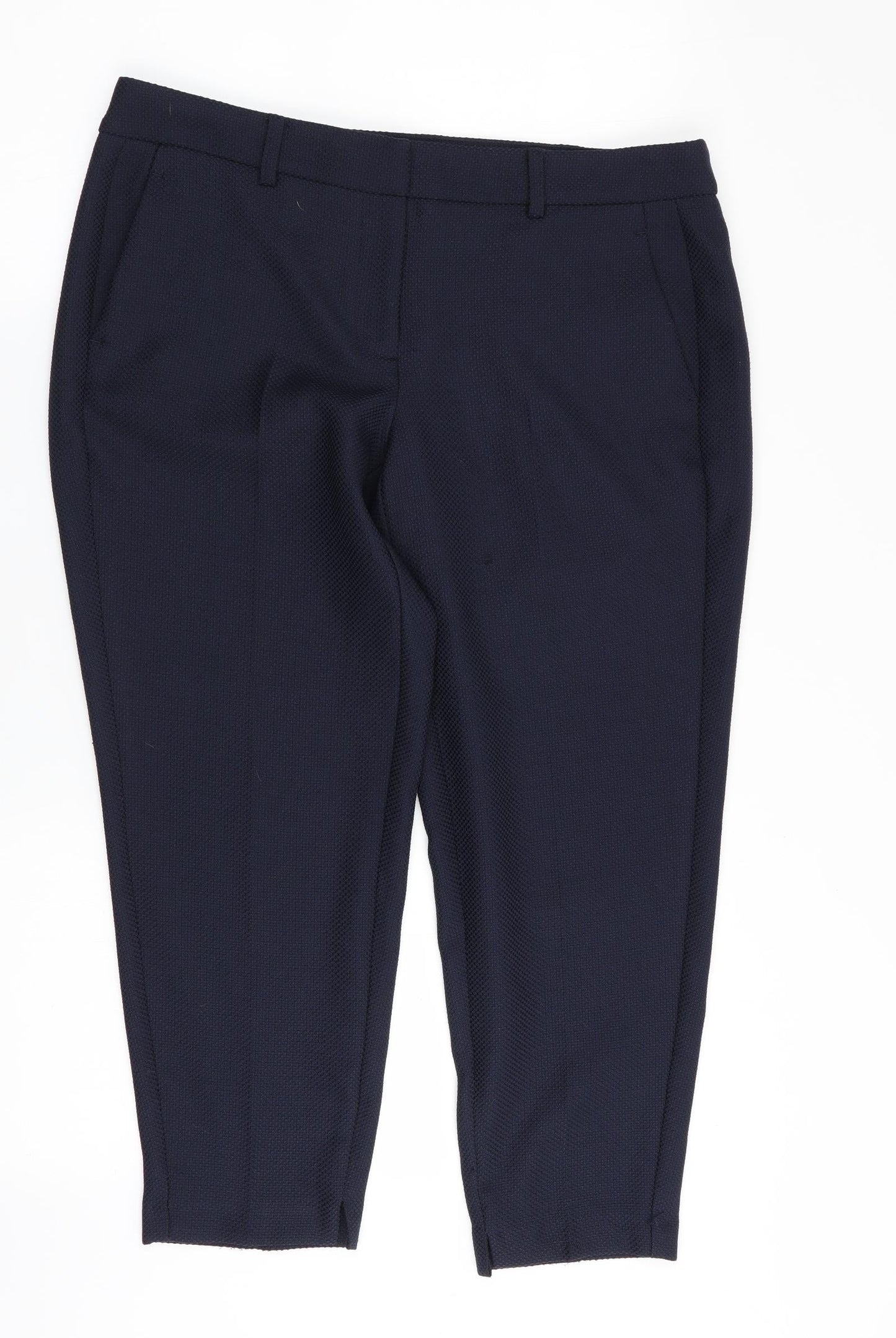 Dorothy Perkins Womens Blue   Trousers  Size 12 L23 in