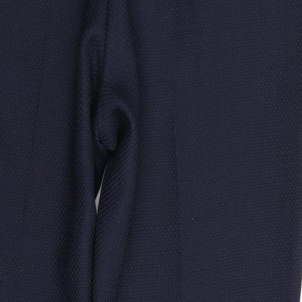 Dorothy Perkins Womens Blue   Trousers  Size 12 L23 in