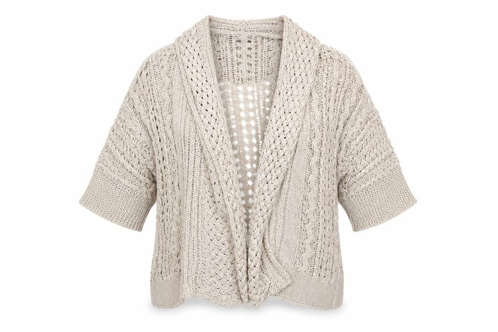 Marks & Spencer Womens Beige   Cardigan Jumper Size 10