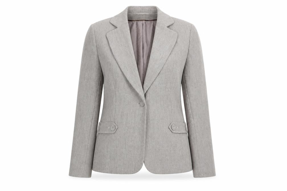 Bonmarché Womens Grey Jacket Blazer Size 14