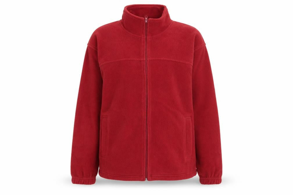 EWM Mens Red   Full Zip Jumper Size S