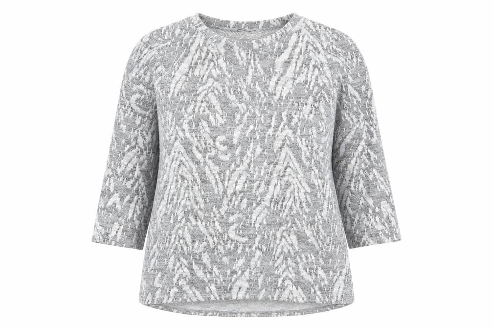 F&F Womens Multicoloured Geometric  Pullover Jumper Size 12