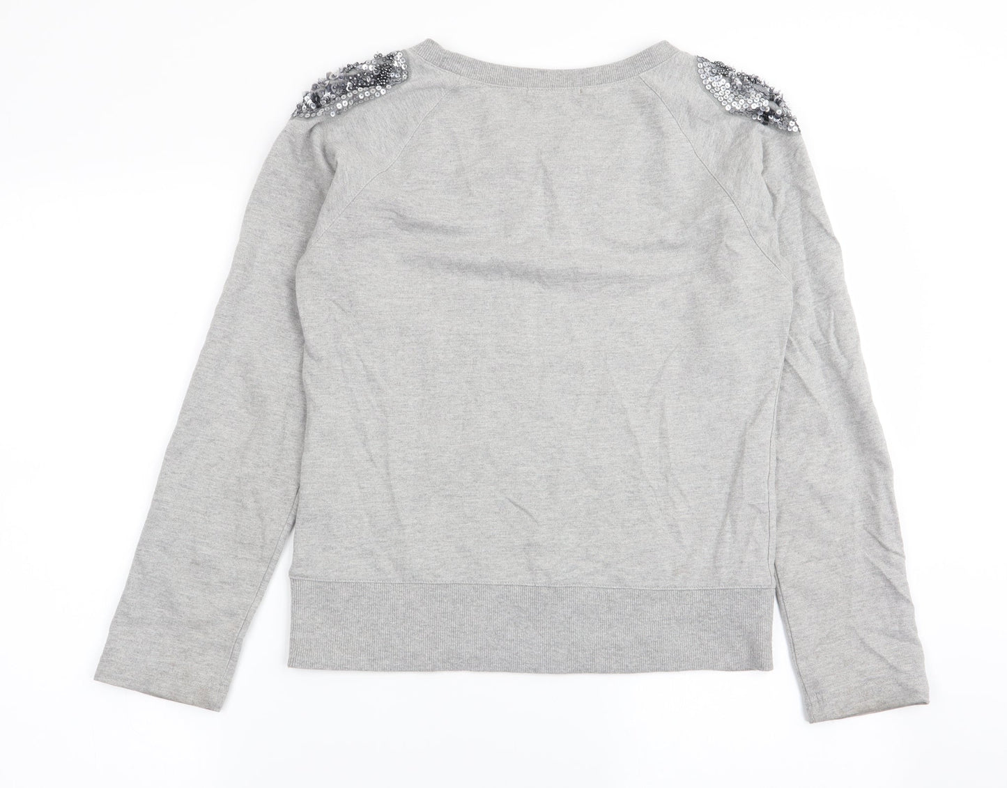 saint tropez Womens Grey   Pullover Jumper Size S