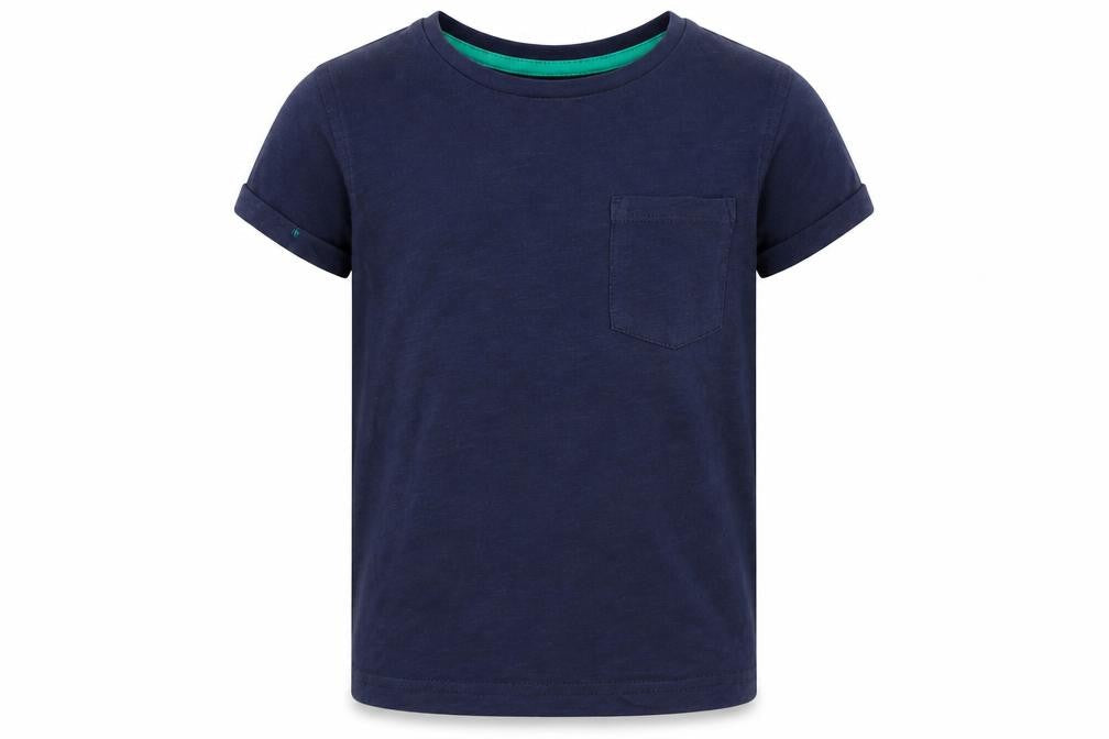 George Boys Blue   Basic T-Shirt Size 5-6 Years