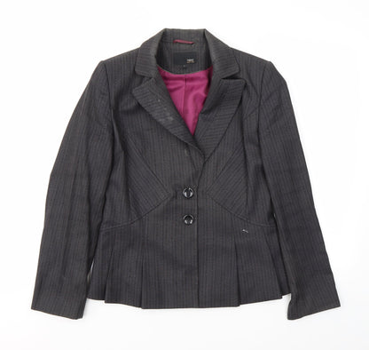 Next Womens Grey   Jacket Blazer Size 12