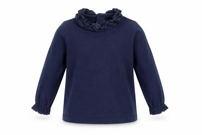 F&F Girls Blue   Basic T-Shirt Size 12-18 Months