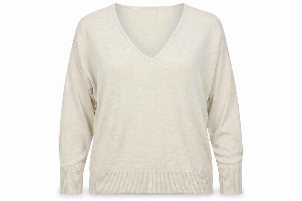 Inwear Womens Grey  Knit Pullover Jumper Size L
