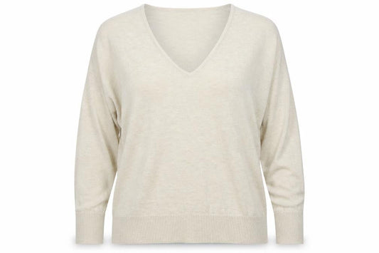 Inwear Womens Grey  Knit Pullover Jumper Size L