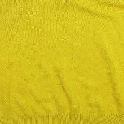 Divided Womens Yellow  Knit Pullover Jumper Size L