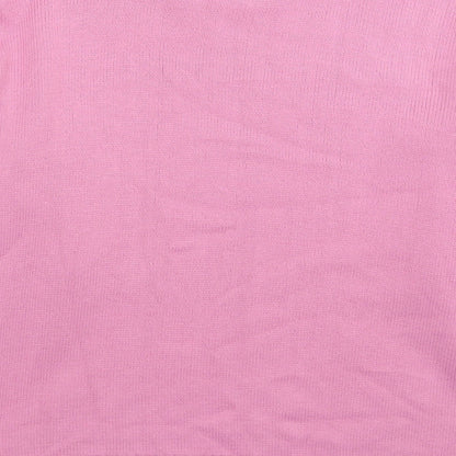 Pure & Natural Womens Pink  Knit Pullover Jumper Size XL