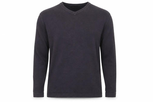 George Mens Grey  Knit Pullover Jumper Size S