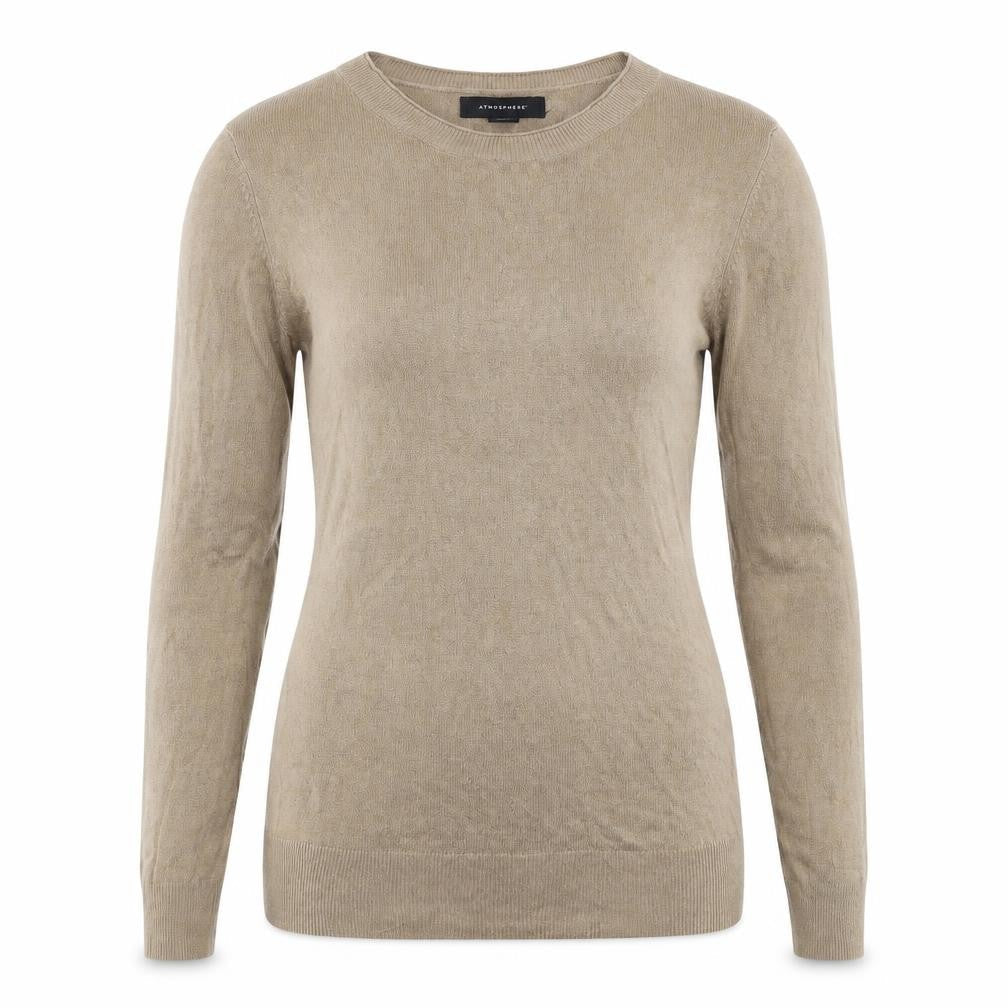 Atmosphere Womens Grey  Knit Pullover Jumper Size 10