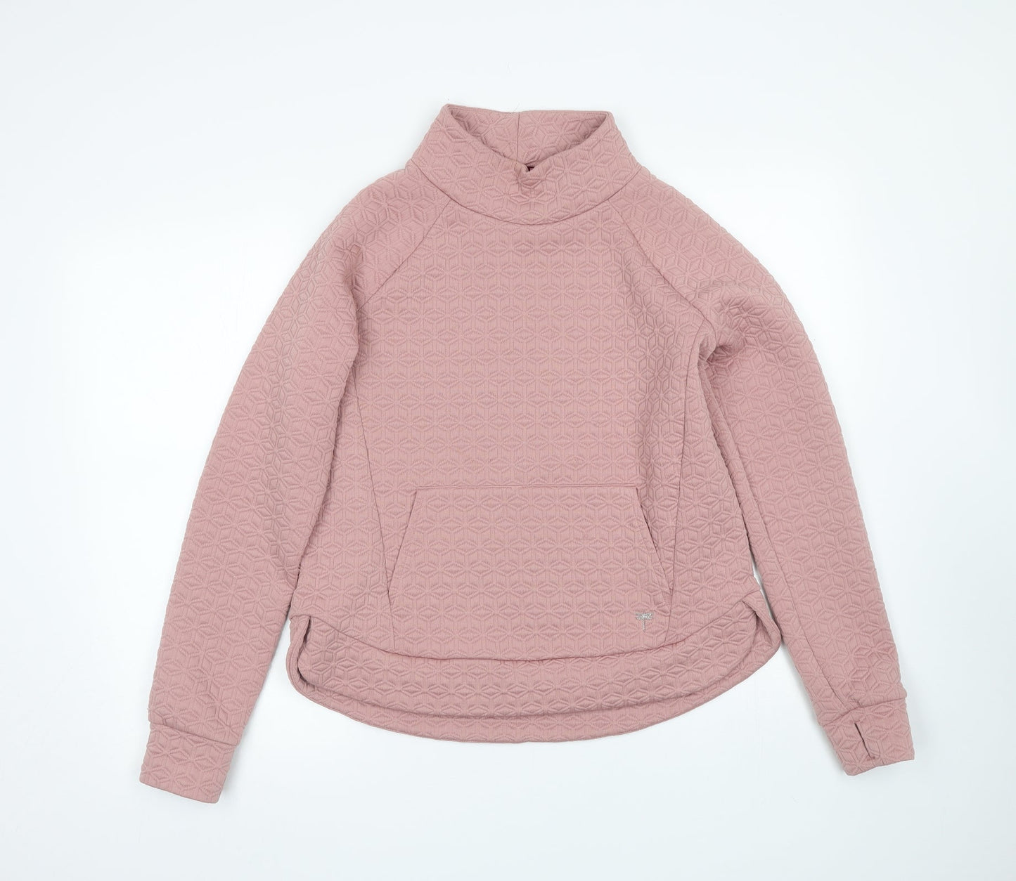 NEXT Womens Pink Geometric  Pullover Jumper Size M