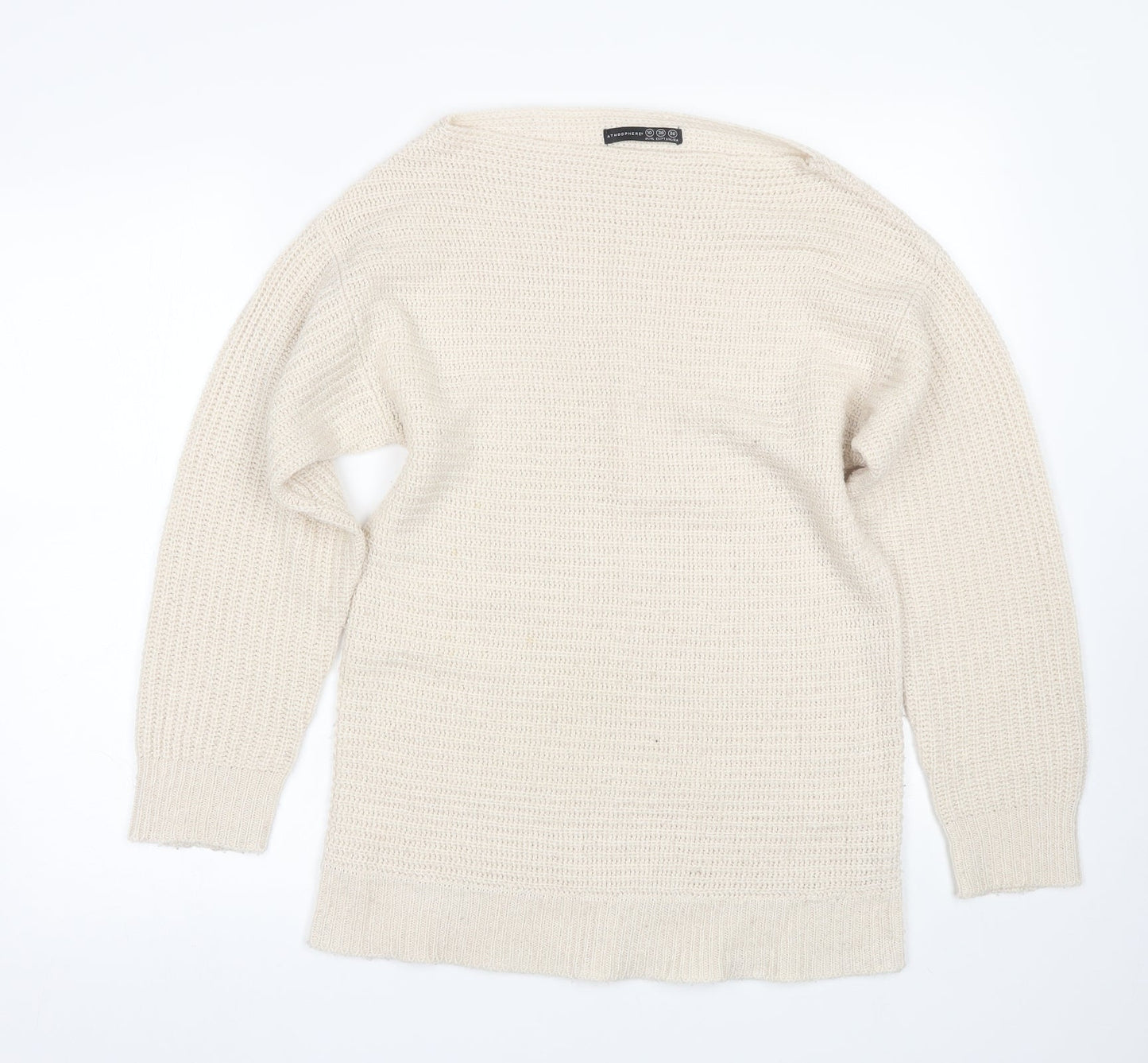 Atmosphere Womens Beige   Pullover Jumper Size 10