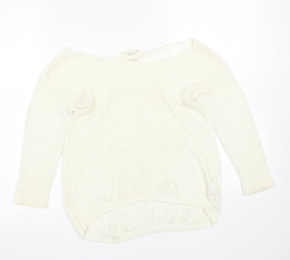 Preloved NEXT Womens Beige   Pullover Jumper Size 6 - Front
